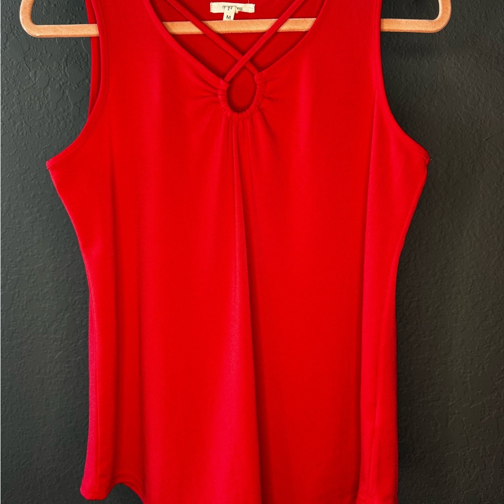 Maurices Vibrant Red Tank Top
